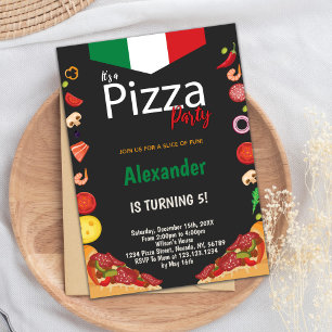 Fun Editable Food Theme Card for Kids or Adults