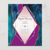 Fun Elegant, Glittery BUDGET Bridal Shower