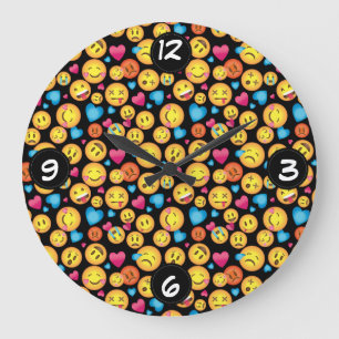 Fun Emoji Wall clock