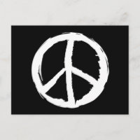 fun expressionistic PEACE SIGN |