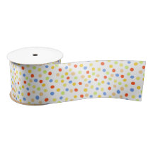 Fun Extra Small Colourful Polka Dot