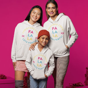 Fun Fa La La Family Matching Christmas Crew