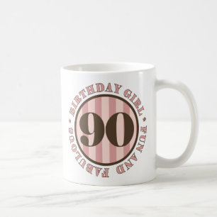 Fun & Fabulous 90th Birthday Gifts Coffee Mug