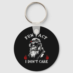 Fun Fact I Dont Care Cool Grandpa Swag Gorillas (o Key Ring
