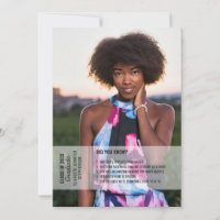 Fun facts 2 photo modern graduation