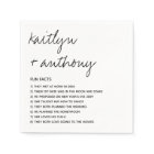 Fun Facts About The Newlyweds Modern Wedding