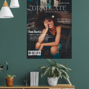 Fun Facts   Graduate Magazine Cover Photo  Poster