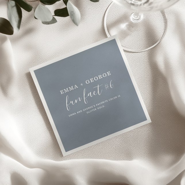 Fun Facts Wedding  Napkins (Creator Uploaded)