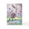 Fun Fairy Dragonfly and Frog by Stream Card