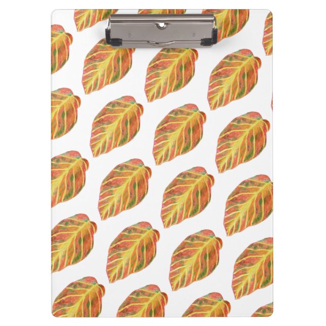 Fun fall themed clipboard (Front)