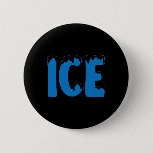 Fun Family Halloween Costume Ice and Ba 6 Cm Round Badge