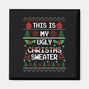 Fun Family Matching Christmas Ugly Xmas Magnet