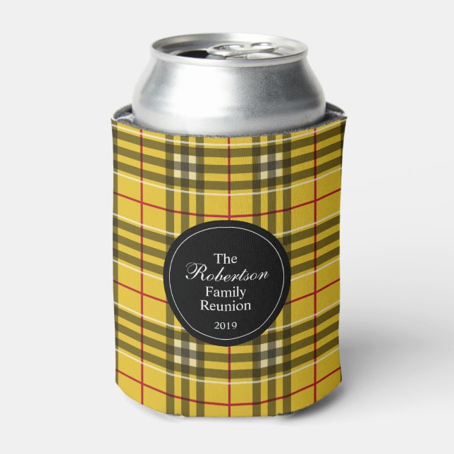 Fun Family Reunion Clan MacLeod Can Cooler (Can Front)