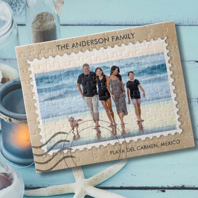 Fun Family Vacation Travel Photo Puzzle  (Family Vacation Photo Puzzle)