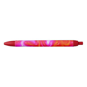 Fun fancy festive Christmas Black Ink Pen