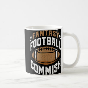 Fun Fantasy Football Commish Commissioner Men  Coffee Mug