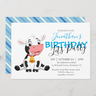 fun farm party  invitation
