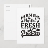 Fun Farmers market word art Produce