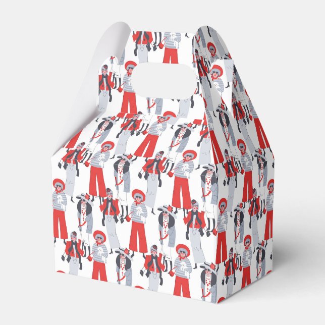 Fun Fashionable Mature Women Favour Box (Front Side)