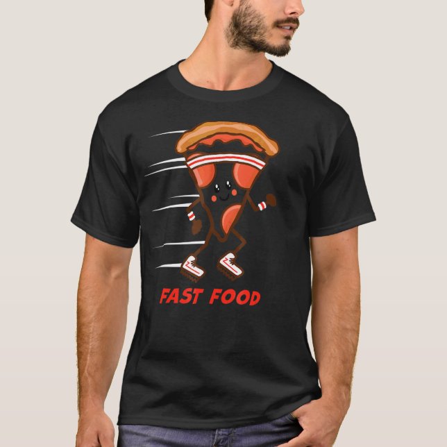Fun Fast Food Pizza Running Headband Sneakers Hung (Front)