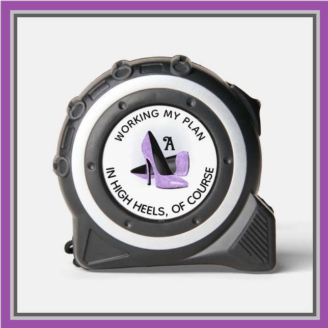 Fun Fem Purple Glam Heels Monogram 1 (Creator Uploaded)