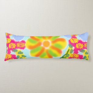 Fun Festive Festival Cheerful Bright Body Pillow