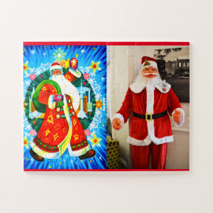 Fun festive Santas Jigsaw Puzzle