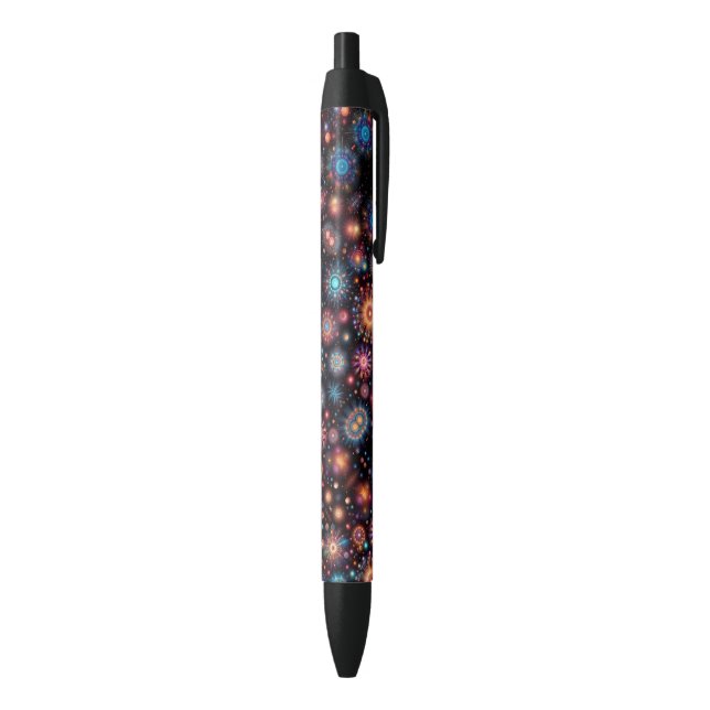 Fun Fireworks  Black Ink Pen (Bottom (Vertical))