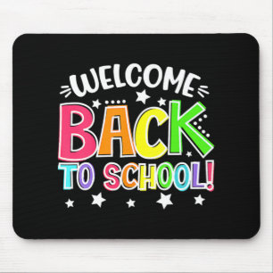 Fun First Day of School Teacher Welcome Back To Sc Mouse Pad