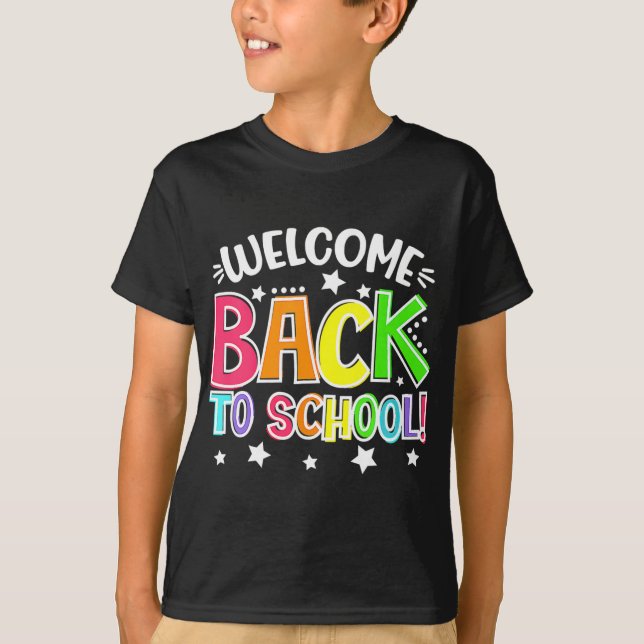Fun First Day of School Teacher Welcome Back To Sc T-Shirt (Front)