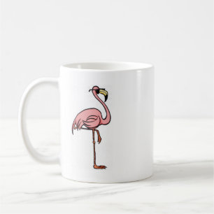 fun flamingo coffee mug