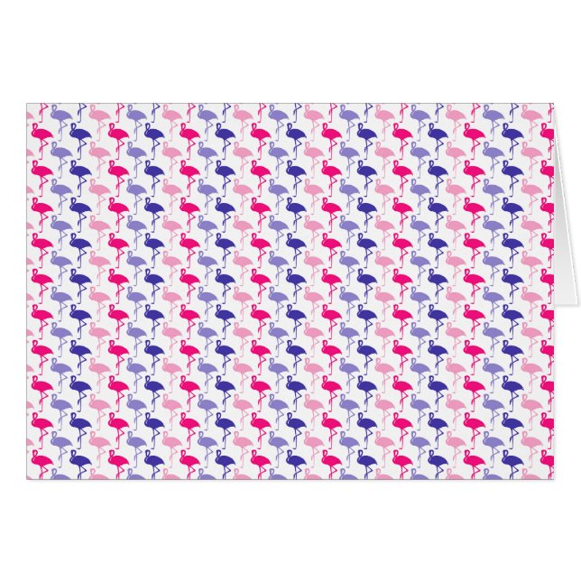 Fun Flamingo Pattern (Front Horizontal)