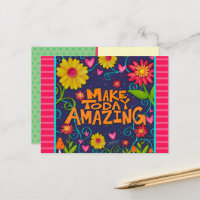 Fun Floral Hearts Amazing Quote Inspirivity