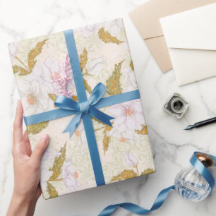 Fun Floral pattern wrapping paper