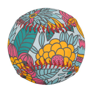 Fun Florals Baseball