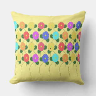 Fun Flowers Cushion