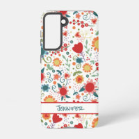 Fun Flowers Customised Floral Girly Cute Hearts