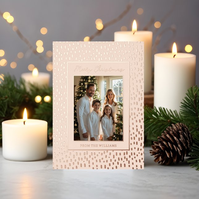 Fun Foil Christmas Card Template Customise (Creator Uploaded)