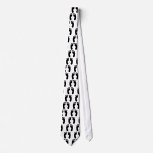 Fun Foot Prints Tie