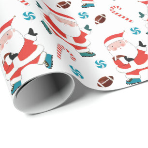 Fun Football Gift Wrapping Paper