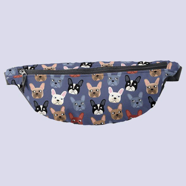 Fun French Bulldog Bum Bags (Fun French Bulldog fanny pack for dog lovers)