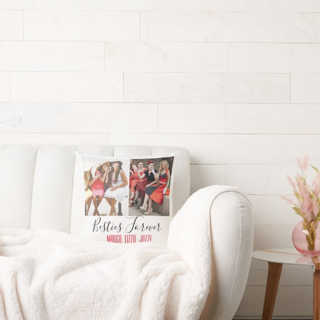 Fun Friendship Customised Photo   Cushion (Couch)