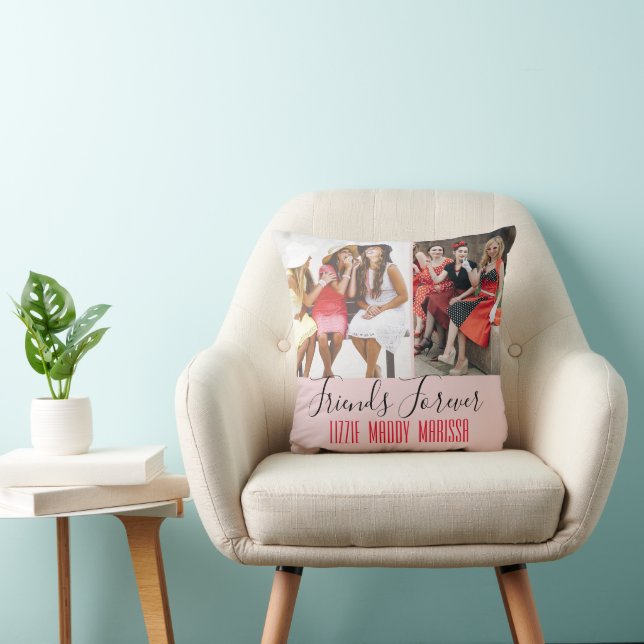 Fun Friendship Customised Photo  Cushion (Chair)