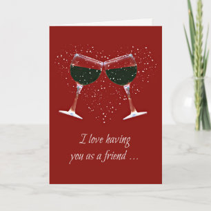 Fun Friendship Wine Lover's Card