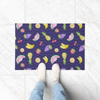 Fun Fruits Line Rug