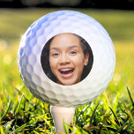Fun Full Face Close Up Selfie Photo Golf Balls<br><div class="desc">Funny full face photo golf ball.  Personalise it by adding a 1x1 square photo of yourself or the gift recipient.  Unisex for men and for women. Suitable for kids and adults.</div>