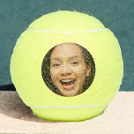 Fun Full Face Close Up Selfie Photo Tennis Balls<br><div class="desc">Funny full face photo tennis ball.  Personalise it by adding a 1x1 square photo of yourself or the gift recipient.  Unisex for men and for women. Suitable for kids and adults.</div>