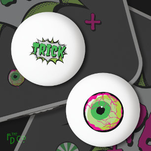 Fun Funny Halloween 'Trick’ with 'Zombie Eyeball'  Ping Pong Ball