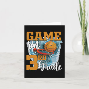 Fun Game On 3rd Grade Basketball Back To School Gi Card