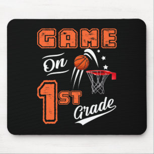 Fun Games On First Grade Basketball First Day Of S Mouse Pad